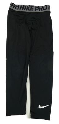 Černé sportovní funkční legíny Nike