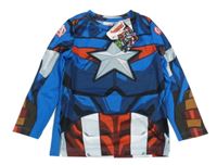 Nové - Modro-červené triko s potiskem - Captain America Pep&Co