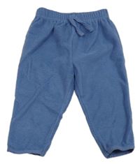 Modré fleecové kalhoty Matalan