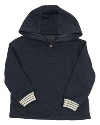 Tmavomodrá mikina s kapucí Dunnes Stores