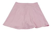 Světlerůžová sportovní sukně s všitými kraťasy Dunnes