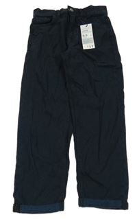 Nové - Tmavomodročerné loose rifle PRIMARK