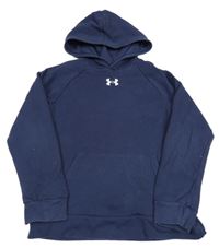 Tmavomodrá mikina s kapucí Under Armour