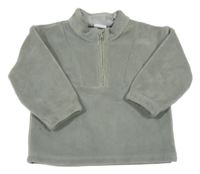 Světlekhaki fleecová mikina F&F