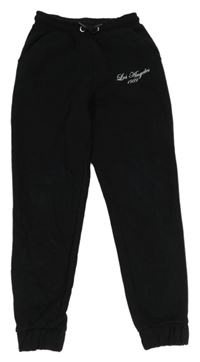 Černé tepláky George 