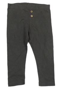 Šedé legíny s knoflíčky Topolino