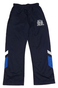 Tmavomodré sportovní triko s nápisem Grinario