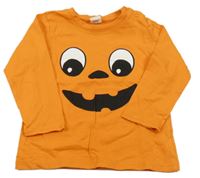Oranžové triko s dýní H&M