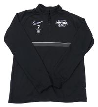 Černá funkční fotbalová mikina Nike