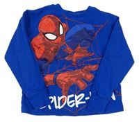 Cobaltově modré pyžamové triko se Spider-manem MARVEL
