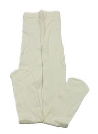 Smetanové silonky s puntíky