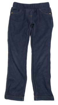 Tmavomodré teplé tregíny riflového vzhledu Topolino