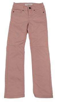 Růžové skinny rifle H&M