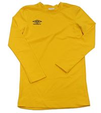 Hořčicové UV triko s logem Umbro