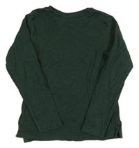 Tmavokhaki melírované triko George