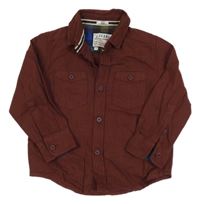 Vínová melírovaná košile J Jeans