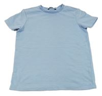 Světlemodré žebrované tričko George