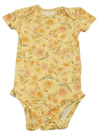 Žluté květované body Carter's