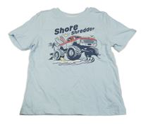 Světlemodré tričko s autem