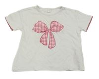 Bílé tričko s mašlí LC Waikiki