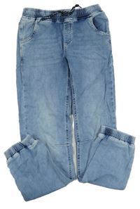 Modré jogger cuff rifle Jako-o