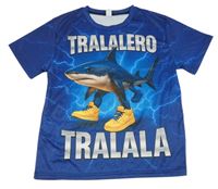 Safírové tričko se žralokem - Tralalero Tralala