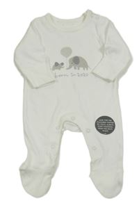 Nové - bílý overal se slony M&S