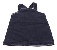 Fialové riflové šaty