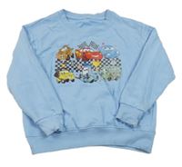 Světlemodrá mikina s Cars 