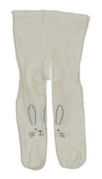 Bílé punčocháče s králíky M&S