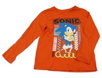 Červené triko se Sonicem PRIMARK