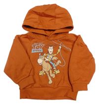 Cihlová mikina s Toy Story a kapucí Primark