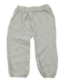 Šedé pletené tepláky Matalan