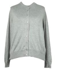 Dámský šedý propínací svetr M&S
