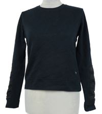 Dámská černá crop mikina s logem Nike 