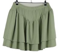 Dámská světlekhaki vrstvená sukně Shein 