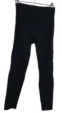 Dámské černé sportovní funkční legíny Primark 