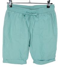 Dámské světlemodré plátěné kraťasy Janina 