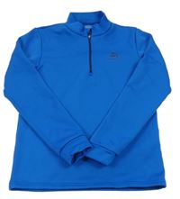 Modrá thermo mikina s logem Odlo