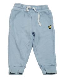 Světlemodré tepláky s nášivkou