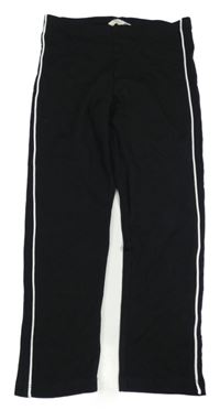 Černé legíny s pruhem H&M