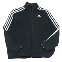 Černá propínací mikina zn. Adidas
