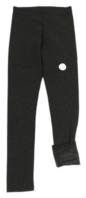 Nové - tmavošedé thermo legíny F&F