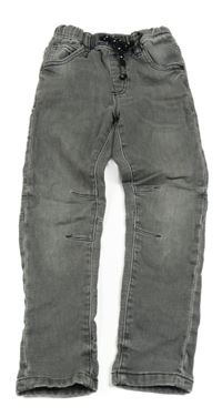 Šedé teplákové skinny rifle Next