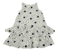 Bílé šaty s hvězdami H&M