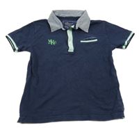 Tmavomodré polo tričko Mayoral