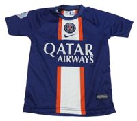 Tmavomodro-bílý fotbalový dres PSG  Nike