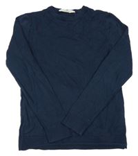 Tmavomodrý svetr H&M