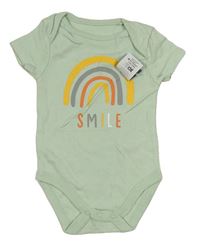 Světlezelené body s duhou Pep&Co.