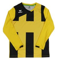 Žluto-černé pruhované sportovní triko Erima